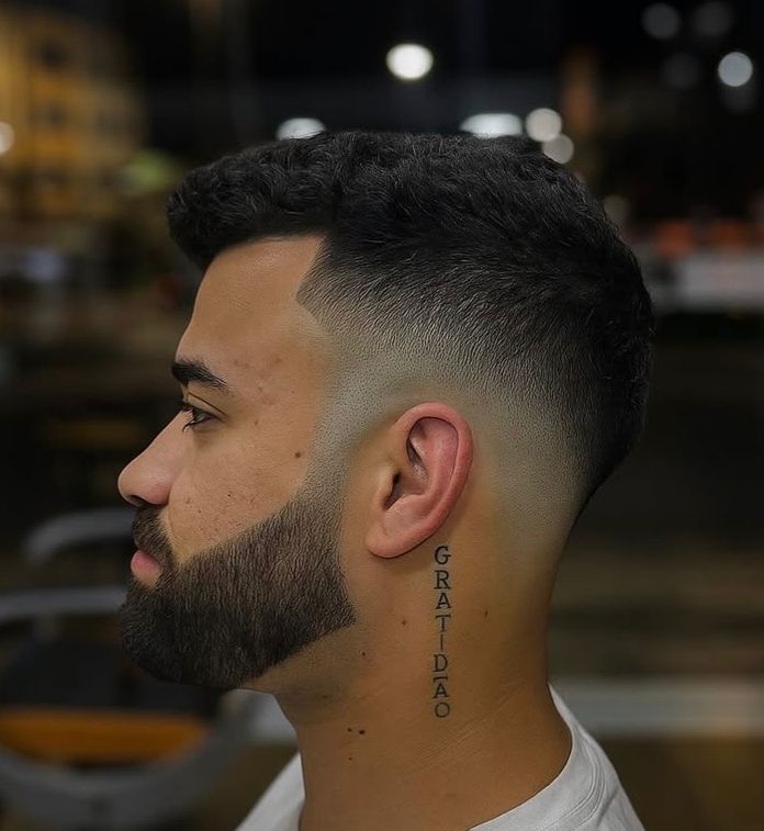 Corte masculino realizado no Studio Lima 1